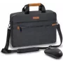 PEDEA ELEGANCE Pro Notebook Bag 17.3 inch Grey + Mouse
