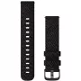 Garmin QuickFit 20mm Nylon Watch Band Black/Slate Grey