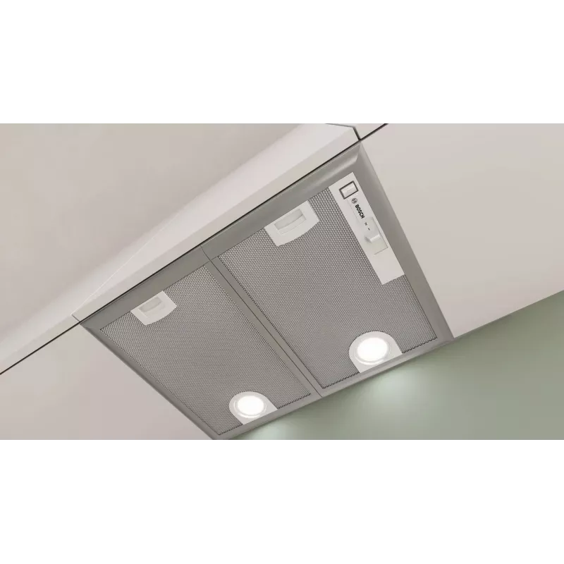 Bosch Serie 4 DHL555BM Built-in Cooker Hood, Silver, 604 m³/h