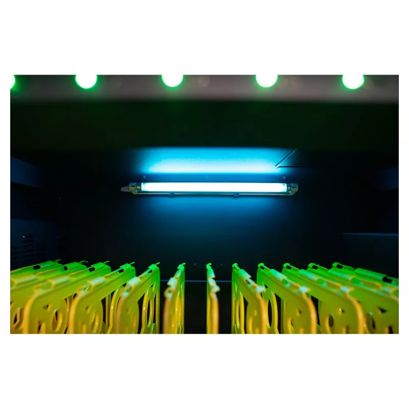 GoodConnections ANTARES PRO N36C Notebook Charging Trolley up to 15.6 inch USB-C 65W Port PD3.0 UVC Disinfection Black