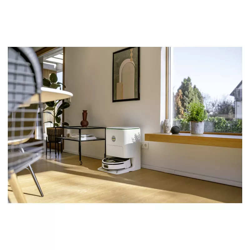 Kärcher RVF 7 Comfort Robotic Vacuum Cleaner, Bagless, White, 150 min Runtime