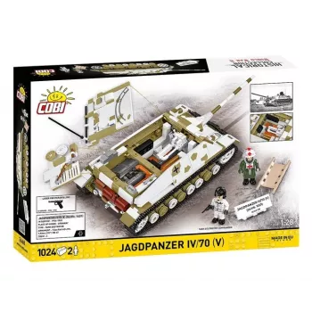 COBI KLOCKI Historical Collection Jagdpanzer IV/70 (V) (Sd.Kfz.162/1) Building Blocks Set 1024 pcs.