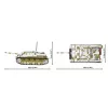 COBI KLOCKI Historical Collection Jagdpanzer IV/70 (V) (Sd.Kfz.162/1) Building Blocks Set 1024 pcs.