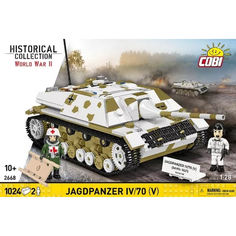 COBI KLOCKI Historical Collection Jagdpanzer IV/70 (V) (Sd.Kfz.162/1) Building Blocks Set 1024 pcs.