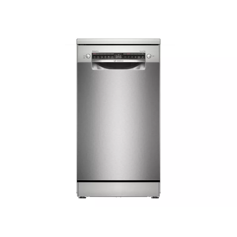 Bosch SPS4HMI13E Freestanding Dishwasher, 45 cm, Energy Class D, Inox
