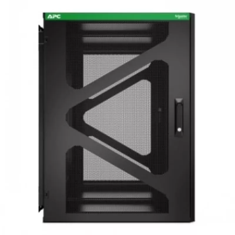 APC NetShelter 18U Wall-Mount Rack Enclosure Cabinet - 19 inch Width, 520mm Depth, Black
