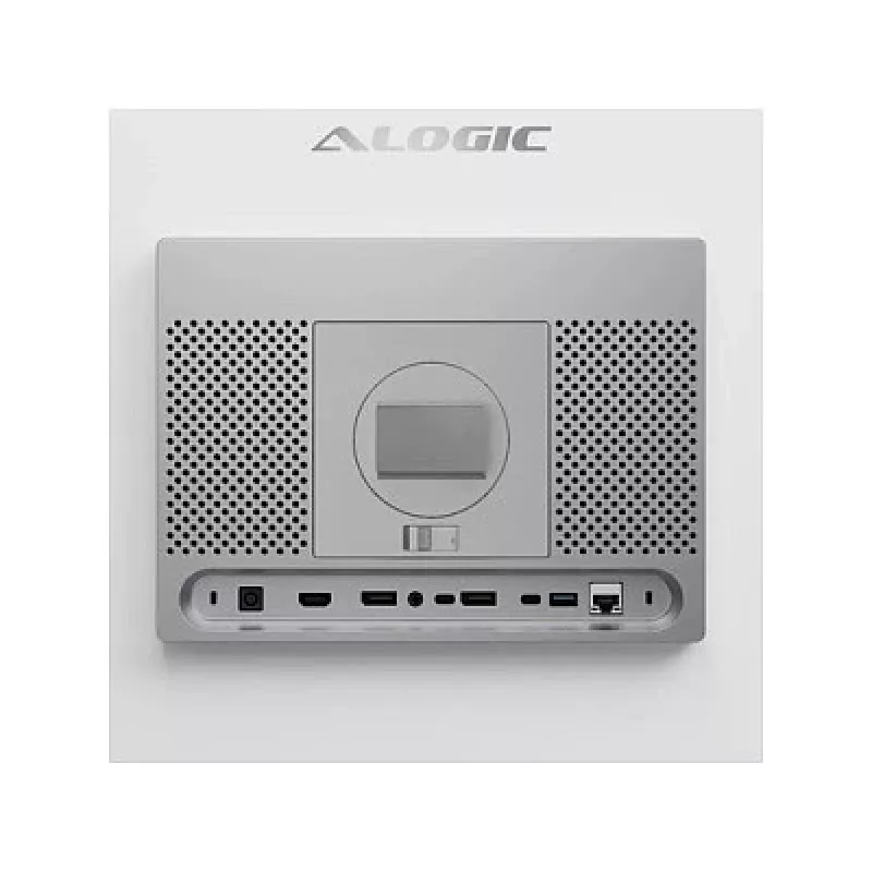 ALOGIC ASPEKT 32 Inch 4K UHD Matte Docking Monitor Silver