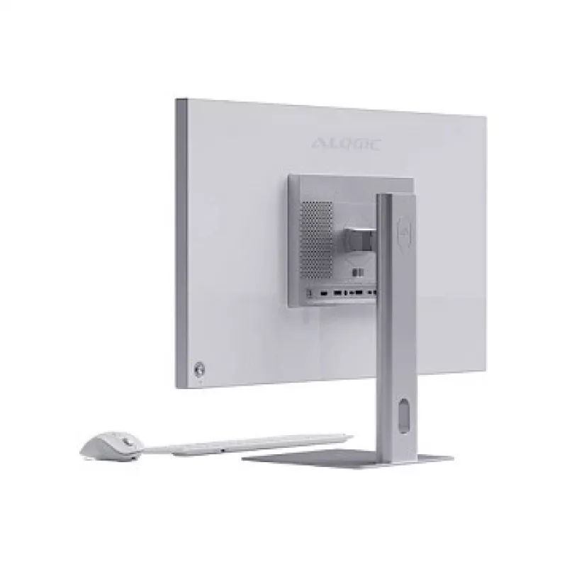 ALOGIC ASPEKT 32 Inch 4K UHD Matte Docking Monitor Silver