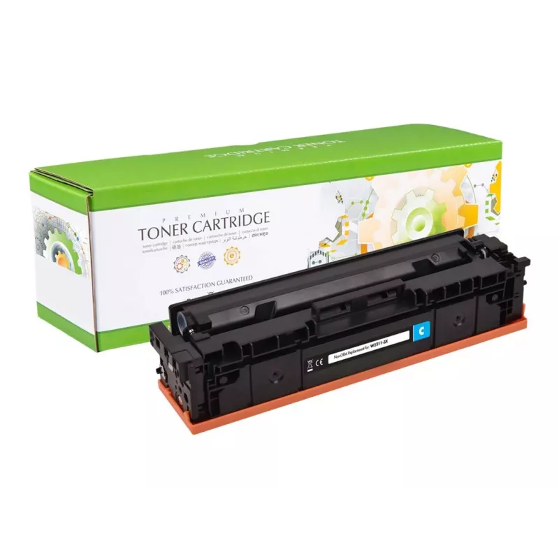 Static Control Compatible Toner Cartridge Cyan High Capacity for HP W2211X (2,450 Pages)