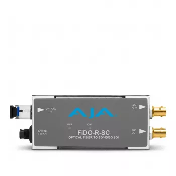 AJA FiDO-R-SC Fiber Optic to SDI Receiver
