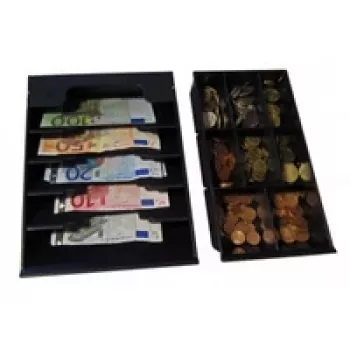 APG VPK-15B-26-BX Fixed Till Assembly Euro 5x8 Individually Packed Black