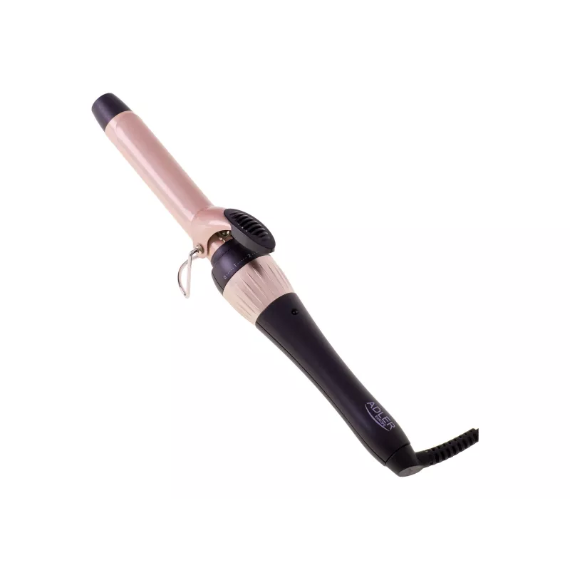 Adler AD 2117 Curling Iron Ceramic Heating System 25 mm Barrel 200 °C 45 W Black/Pink