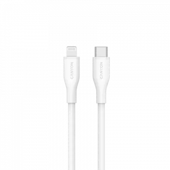 Canyon CLNM60SC10 USB-C to Lightning Cable 1m 60W MFi Silicone White