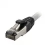Synergy21 Patch Cable RJ45, CAT8.1 2000MHz, 0.5m, Grey, S-STP (S/FTP), TPE/LSZH (SuperFlex), AWG26