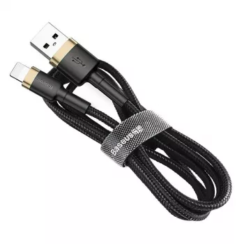 Baseus Cafule Lightning to USB-A Cable 1m Black/Gold