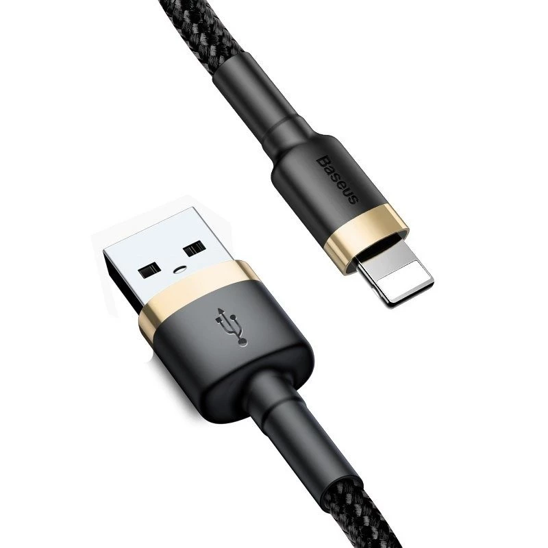 Baseus Cafule Lightning to USB-A Cable 1m Black/Gold