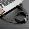 Baseus Cafule Lightning to USB-A Cable 1m Black/Gold