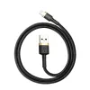 Baseus Cafule Lightning to USB-A Cable 1m Black/Gold