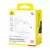 Baseus Compact 5000mAh 20W USB-C Power Bank White