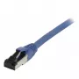 Synergy21 Patch Cable RJ45, CAT8.1 2000MHz, 0.15m, Blue, S-STP (S/FTP), TPE/LSZH (SuperFlex), AWG26