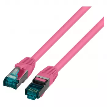 EFB-Elektronik RJ45 Patch Cable Cat.6A S/FTP LSZH Magenta 1.5m