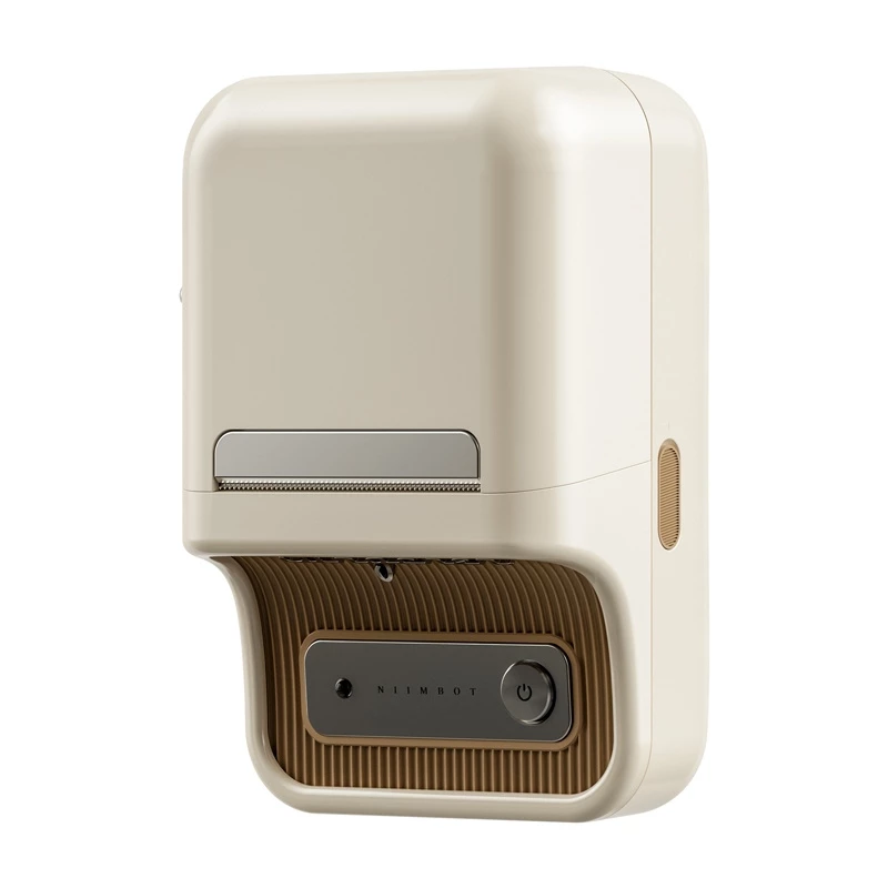 NIIMBOT B21 Pro Portable Label Printer (Cream)