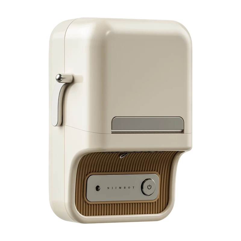 NIIMBOT B21 Pro Portable Label Printer (Cream)