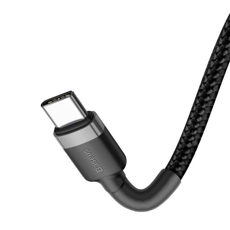 Baseus Cafule USB-C to USB-C Cable PD 2.0 QC 3.0 60W 1m (Black/Grey)