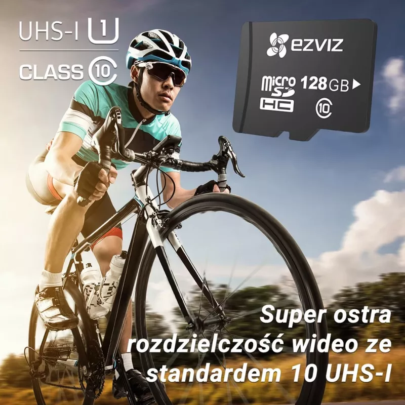 EZVIZ MicroSD 128 GB MicroSDXC UHS-I Class 10 Memory Card