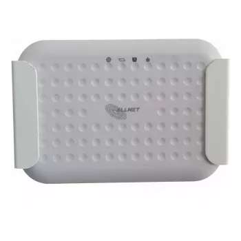 ALLNET Wall Mount Bracket for ALL-BM200 VDSL2 Bridge Modem (Black, with Theft Protection)