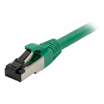 Synergy21 Patch Cable RJ45, CAT8.1 2000MHz, 2m, Green, S/FTP, TPE/LSZH SuperFlex, AWG26