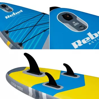 REBEL ACTIVE RBA-4507 Inflatable SUP Board - Blue
