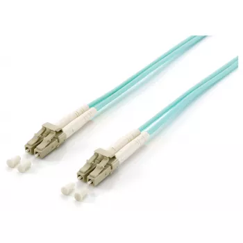 Equip Patch Cable LC-LC 25m Multimode Duplex OM3 Turquoise
