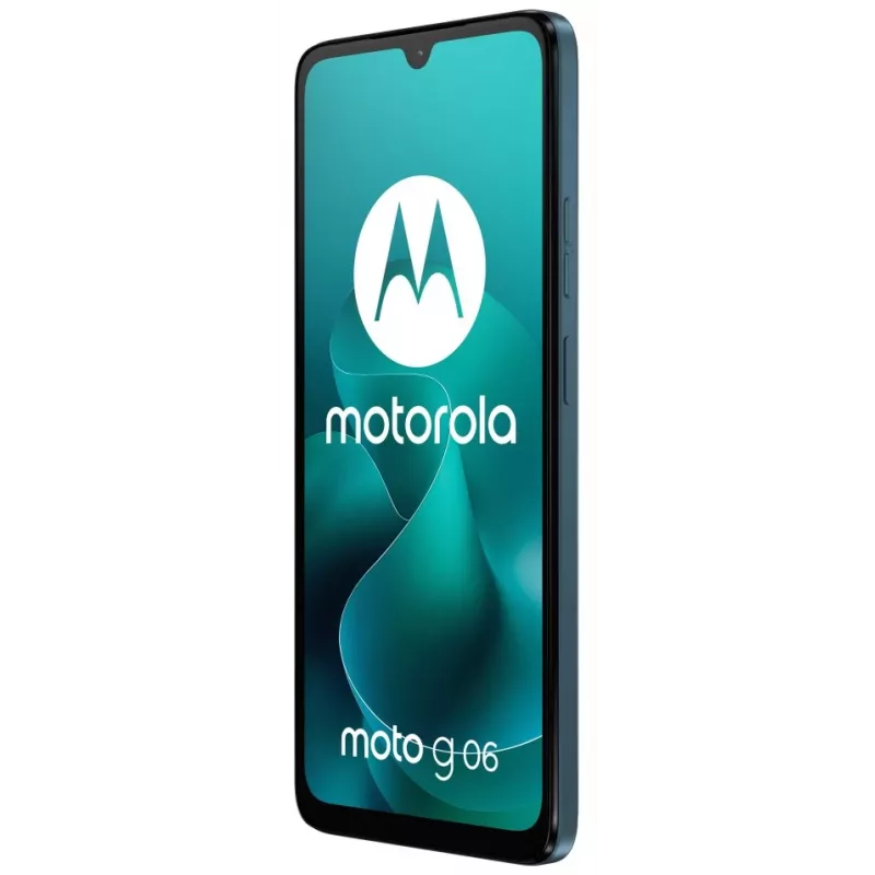 Motorola G06 Tapestry 4/64GB Smartphone, 6.88 inch Display, 50MP Camera, Dual SIM, 4G LTE, Tapestry Blue