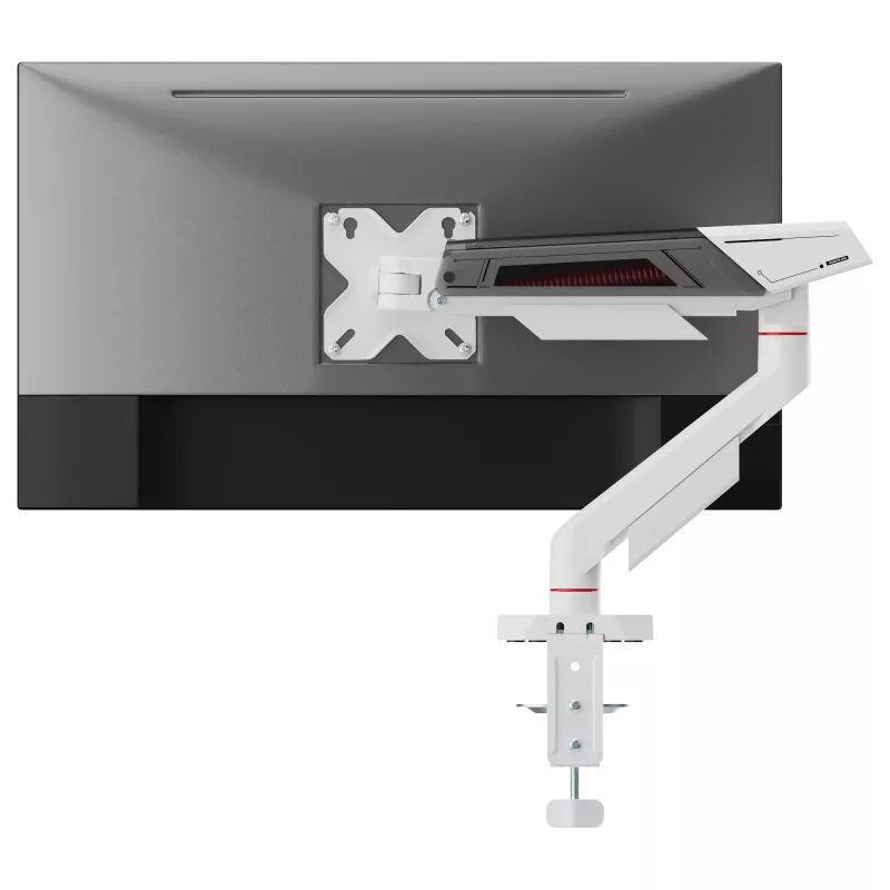 Equip Desk Mount for 17-40 inch Screens, 360° Rotation, 12 kg, Black/White