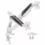 Equip Dual Monitor Desk Mount 17-35 inch 180° Gaming 12kg Black/White