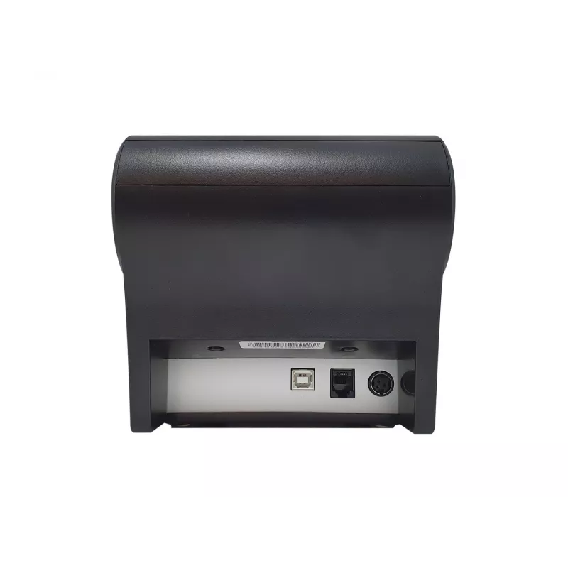 Equip 58/80mm Thermal POS Receipt Printer with Auto Cutter, USB/Bluetooth/WiFi/Cash Drawer Connection, Black