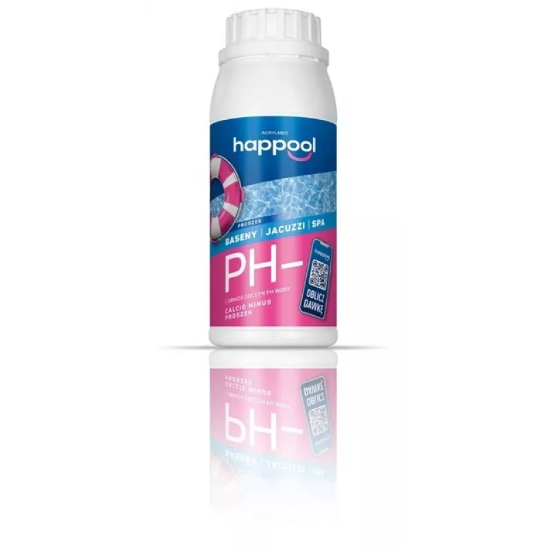 Acrylmed CALCID MINUS Powder for Lowering pH Level of Water, 0.5 kg