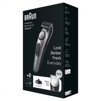 Braun BT7420 Beard Trimmer - All-In-One Trimmer - Black/Grey