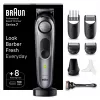 Braun BT7420 Beard Trimmer - All-In-One Trimmer - Black/Grey
