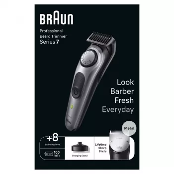 Braun BT7420 Beard Trimmer - All-In-One Trimmer - Black/Grey