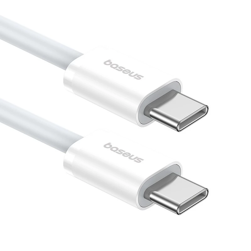 Baseus Superior USB C to USB C Data Cable 1 m 30 W White