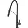 DEANTE Gerbera Kitchen Mixer with Pull-Out Spray, Matte Black