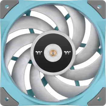 Thermaltake TOUGHFAN 12 Turquoise High Static Pressure Radiator Fan 120mm Single Pack
