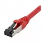 Synergy21 Patch Cable RJ45, CAT8.1 2000MHz, 3m, Red, S-STP (S/FTP), TPE/LSZH (SuperFlex), AWG26