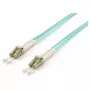Equip Fiber Optic Patch Cable LC to LC 1.5m Multimode Duplex OM3 Turquoise