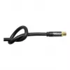 Good Connections SAT Antenna Cable SmartFLEX, IEC/Coax Male Angled to Female, Gold-Plated, Quad-Shielded, 120 dB, Black, 2 m