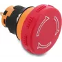 Delock Mushroom Head Push Button Switch 16 mm Panel Mount 2 x Solder Pin (Short) Plastic 32 mm Ø Black