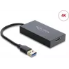 Delock Adapter USB Type-A Male to HDMI Female 4K