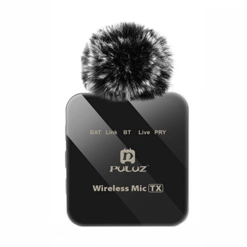 PULUZ PU647B Wireless Lavalier Microphone for Lightning